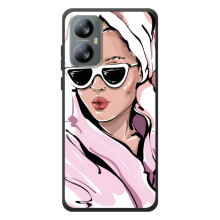 Чохол з картинкою Модні Дівчата Blackview A52 (Дівчина в халаті)