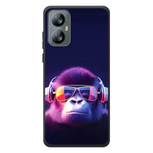 Чехол с Обезьянами Blackview A52 - (AlphaPrint) – Стильная обезьяна