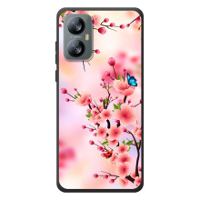 Чохол з картинкою Сакури на Blackview A52 (Метелики на сакурі)
