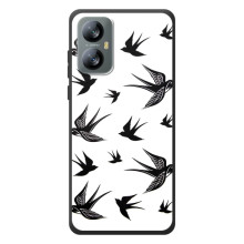 Чехол с птицами на Blackview A52 (VPrint) (Ласточки)
