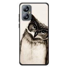 Чехол с птицами на Blackview A52 (VPrint) (Сова)