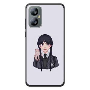 Чехлы Венсдей на Blackview A52 Уэнсдей (AlphaPrint)