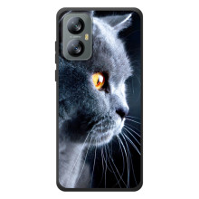 Чохол із милими котиками на ЧорніgetView А52 – Британський кіт