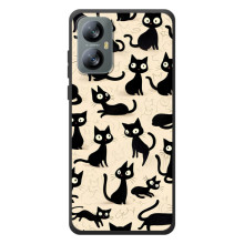 Чохол з малюнком кіт на Blackview A52 (Чорні коти)
