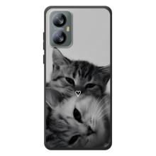 Чохол з малюнком кіт на Blackview A52 (Пара котів)