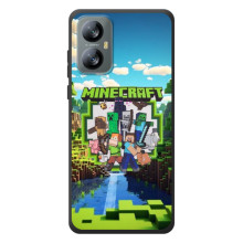 Чохол з картинками Майнкрафт для ЧорніgetView А52 – Майнкрафт фон