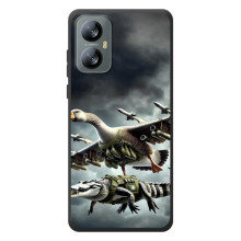 Чохол з мемами траралело тралала для Blackview A52 – Гусіні і крокоділо