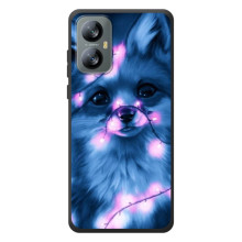 Чохол з принтом лисички ЧорніgetView А52