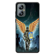 Чохол з українським воїном на Blackview A52 – Крилатий воїн