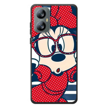 Эксклюзивный чехол для Blackview A52 (AlphaPrint - Мультяшные) (Маус в очках)