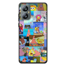 Силіконовий чохол Спанч Боб на Червовийю A52 (Комікси Спанч Боб)