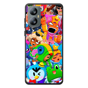 Силиконовый Чехол на Blackview A52 с картинкой Brawl Stars (Brawl-Stars)