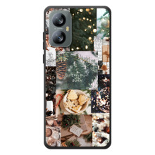 Рождественские, Праздничные Чехлы для Блэквью А52 (Рождественский коллаж)