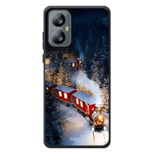 Силиконовый бампер на рождество для Blackview A52 – Поезд