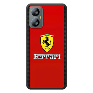 Силиконовый бампер с картинкой машины на Blackview A52 – Ferrari Logo