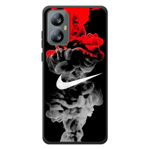 Силиконовый Чехол на Blackview A52 с картинкой Nike – Nike дым