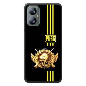 Чохол (TPU) з картинкою "Лого Пабг" на Червовийю A52 – Логотип PUPG
