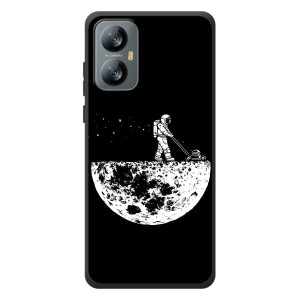 Силіконовый Чохол з принтом "Космонавти" на Blackview A52 – Космонавт