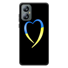 Силіконовий Чохол  на Blackview A52 (Я-Україна) (Українське серце)