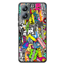 Яскраві Чохли з принтами для Blackview A52 – Різне стікери