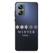 Зимние Чехлы для Блэквью А52 - прозрачный фон – Winter loading