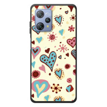 Чехлы для любимой на Чорнійвю А53 Про (VPrint) – Сердечки