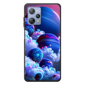Чехлы КОСМОС для Blackview A53 Pro – Синие планеты