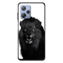 Чехлы с картинками животных Blackview A53 Pro (Черный ЛЕВ)