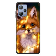 Чехлы с картинкой Лисички для Blackview A53 Pro (VPrint) (Лисичка в гирляндах)