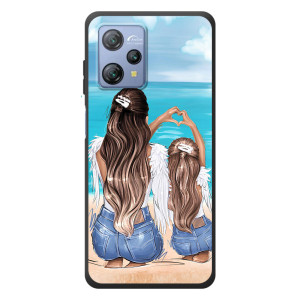 Чехол с печатью для Blackview A53 Pro - (Мама с ребенком) (AlphaPrint)