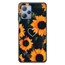 Чехлы с картинкой Подсолнухов для Блэквью А53 Про (Сердечко в подсолнухах)