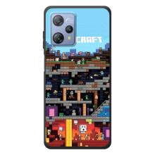 Чехол Майнкрафт на Blackview A53 Pro (AlphaPrint) Minecraft (фон Minecraft)