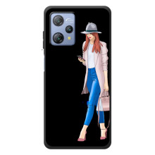 Чехол с картинкой Модные Девчонки Blackview A53 Pro (Девушка со смартфоном)
