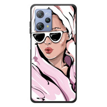 Чехол с картинкой Модные Девчонки Blackview A53 Pro (Девушка в халате)