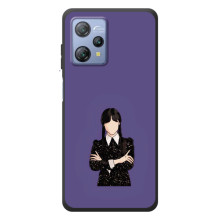 Чехлы Венсдей на Blackview A53 Pro Уэнсдей (AlphaPrint) (Уэнздей в черном)