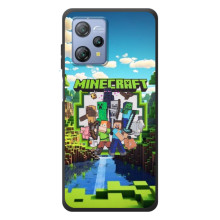 Чехол с картинками Майнкрафт для Селтви А53 Про (Майнкрафт фон)
