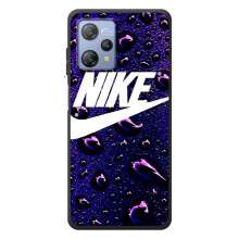 Чехол с логотипом Найк на Blackview A53 Pro (Найк на фиолетовом)