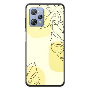 Силиконовый чехол с принтом в цветах на Blackview A53 Pro