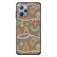 Новорічні, Святкові Чохли для Blackview A53 Pro - 2024 год (Новорічні пряники)