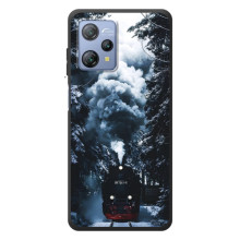 Новорічні, Святкові Чохли для Blackview A53 Pro - 2024 год (Зимовий потяг)