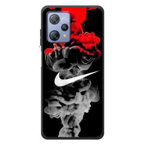 Силиконовый Чехол на Blackview A53 Pro с картинкой Nike – Nike дым