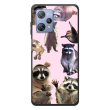 Силиконовый Чехол с Енотами на Blackview A53 Pro (Смешные Еноты)