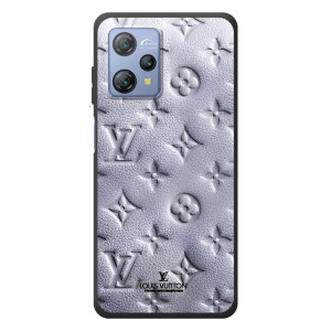 Текстурний Чохол Louis Vuitton для Чорнів'ю А53 Про – Білий ЛВ