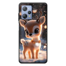 Яскравий чохол для Blackview A53 Pro з Зимові Оленята (Оленятко)