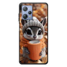 Печатный чехол «Зверята с кофе» для Blackview A53 Pro (Грызунчик с кофе)