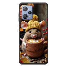 Печатный чехол «Зверята с кофе» для Blackview A53 Pro (Медведь с кофе)