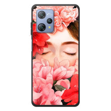 Чехлы (ART) Цветы на Blackview A53 (VPrint) – Глаза в цветах