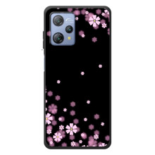 Чехол для Блацвью А53 - с принтом (Дизайнерские) (AlphaPrint) (Цветочки маленькие)