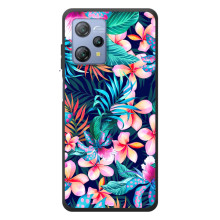 Чехол для Блацвью А53 - с принтом (Дизайнерские) (AlphaPrint) (Красочные цветы)