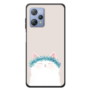 Чехол на тематику: Коты для Blackview A53 (Белый котик)